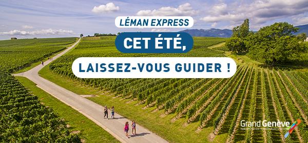 Découvrez le Grand Genève en Léman Express !