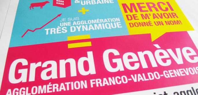 Grand Genève, le nouveau nom de l'agglomération franco-valdo-genevoise Grand Genève, le nouveau nom de l'agglomération franco-valdo-genevoise