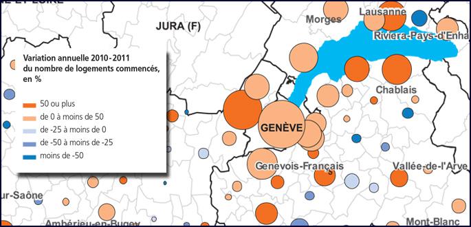 L'Espace transfrontalier genevois poursuit sa croissance L'Espace transfrontalier genevois poursuit sa croissance