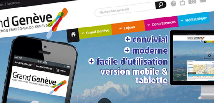 Le nouveau site du Grand Genève Le nouveau site du Grand Genève