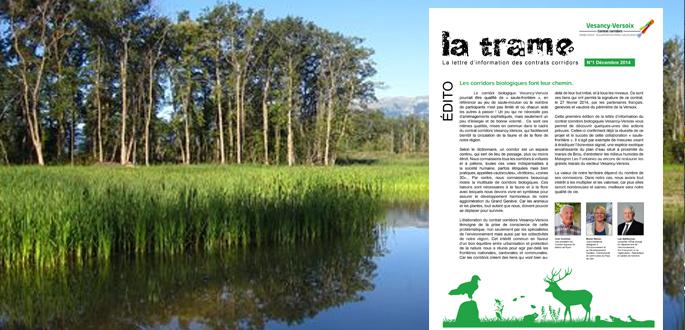 La lettre d'information du Contrat corridors Vesancy-Versoix La lettre d'information du Contrat corridors Vesancy-Versoix