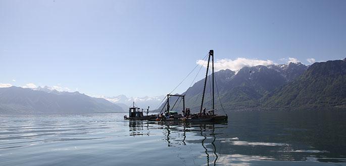 Projection du film "Le fjord du Léman"