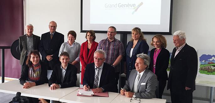 Signature du contrat corridors « Lac - Pied du Jura » Signature du contrat corridors « Lac - Pied du Jura »