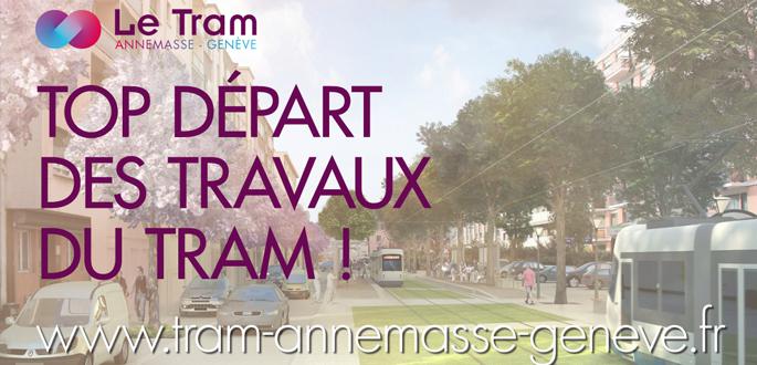 Le tram Annemasse-Genève, top départ !