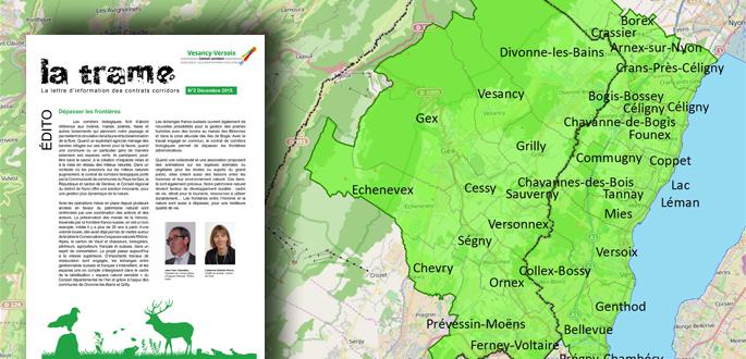 La lettre d'information n°2 du Contrat corridors Vesancy-Versoix La lettre d'information n°2 du Contrat corridors Vesancy-Versoix