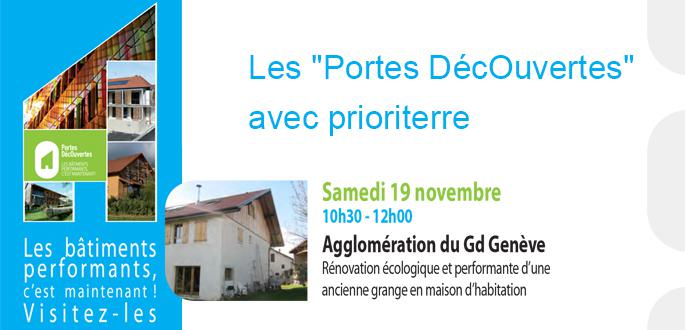 Les "Portes DécOuvertes" avec prioriterre