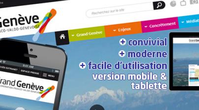 Le nouveau site du Grand Genève Le nouveau site du Grand Genève