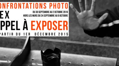 Confrontations Photo 2016, exposez vos clichés !