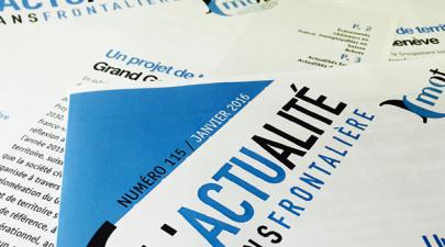 Zoom sur le Projet de territoire du Grand Genève dans la newsletter n°115 de la Mission opérationnelle transfrontalière