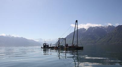 Projection du film "Le fjord du Léman"