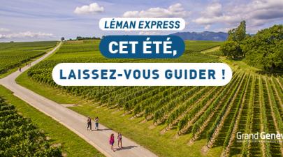 Découvrez le Grand Genève en Léman Express !
