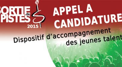 Sortie de Pistes 2015, un dispositif d'accompagnement pour les jeunes talents